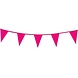 Paper Dreams Flag Garland Bright Pink Fuchsia | 10 meters