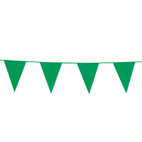 flexibel Regeneratie amplitude Groene vlaggenlijn slinger 10m | Tuf Tuf feestartikelen | Tuf-Tuf Nederland