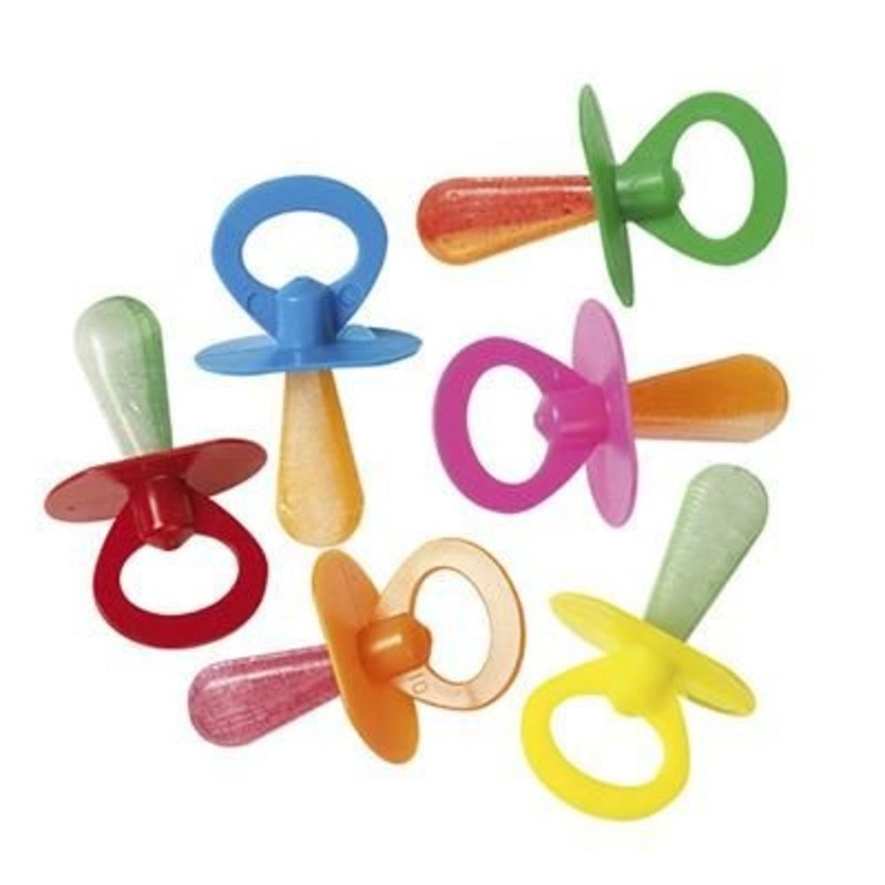 FunnyCandy 10x Candy pacifiers packed in a bag FunnyCandy 10x Candy pacifiers packed in a bag