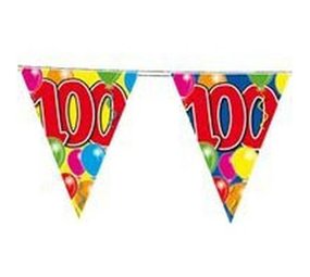 Folat 100-Jahre-Wimpelkette | 10 Meter Folat 100-Jahre-Wimpelkette | 10 Meter