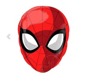 Riethmüller Heliumballon-Spiderman-Kopf | 43 cm