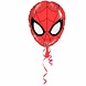 Riethmüller Tête de Spiderman en ballon gonflé à l'hélium | 43 cm