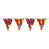 Guirlande de drapeaux double face de 11 ans Guirlande de drapeaux double face de 11 ans