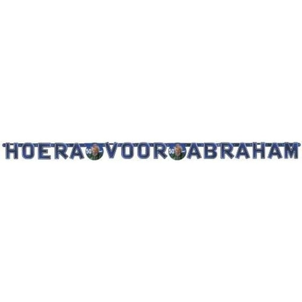 Letter garland Hurray for Abraham