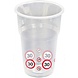Folat Beker Verkeersbord 30 jaar plastic | 10 stuks Folat Beker Verkeersbord 30 jaar plastic | 10 stuks
