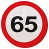 Folat Panneau de signalisation en serviette : 65 ans, 20 pièces Folat Panneau de signalisation en serviette : 65 ans, 20 pièces