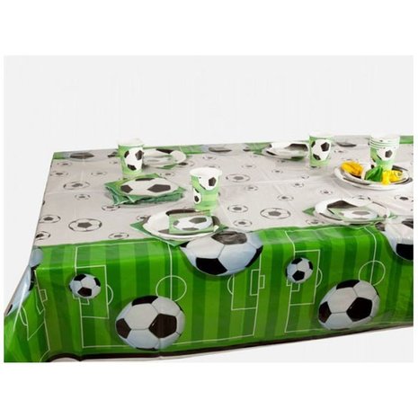 Unique Party Voetbal Tafelkleed 137x213cm | per stuk Unique Party Voetbal Tafelkleed 137x213cm | per stuk