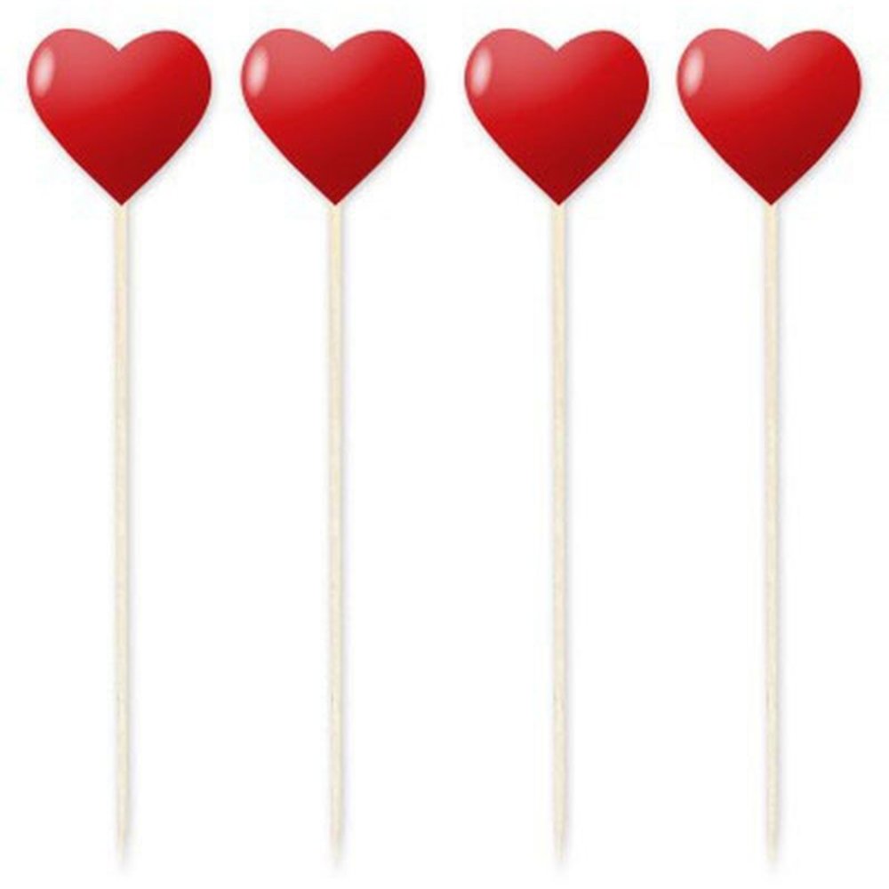Red Heart Spieße | 50 Stück