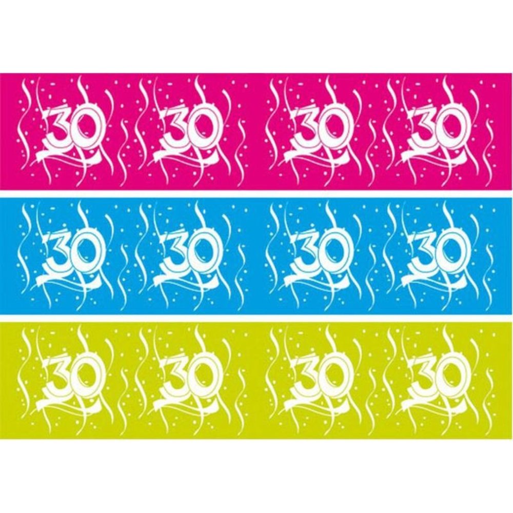 Folat Ruban de signalisation bleu 30 ans