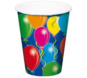 Folat Ballons pour tasses 250 ml | 8 pièces