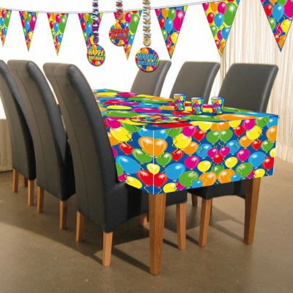 Folat Tafelkleed Ballonnen 130x180cm | per stuk Folat Tafelkleed Ballonnen 130x180cm | per stuk