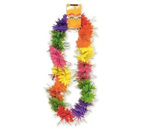 Couronne hawaïenne de luxe avec feuille de paillettes