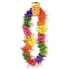 Luxuriöser Hawaii-Kranz mit Glitzerfolie Luxuriöser Hawaii-Kranz mit Glitzerfolie