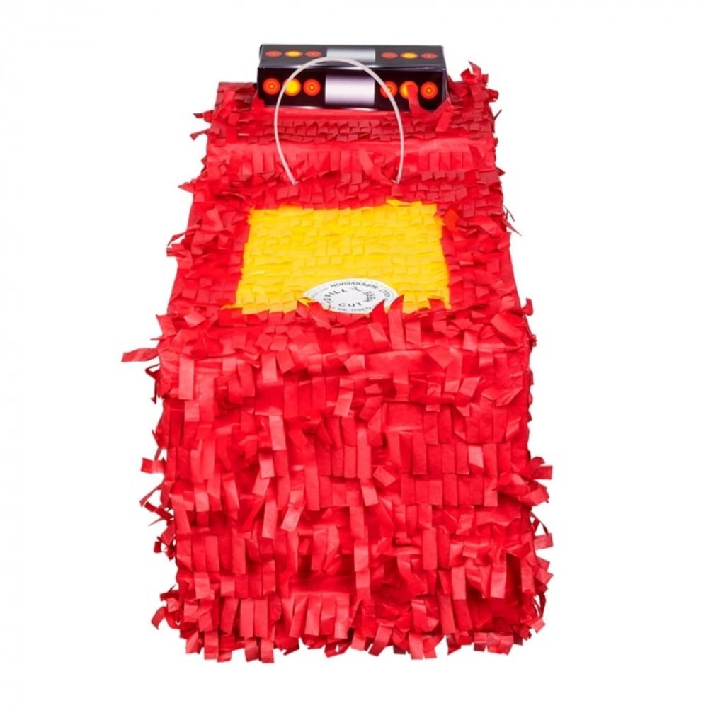 Brandweerauto 3D Pinata 43x24x18cm | per stuk Brandweerauto 3D Pinata 43x24x18cm | per stuk