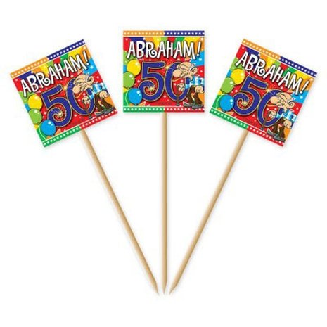 Prikkers Abraham! 50 stuks Prikkers Abraham! 50 stuks