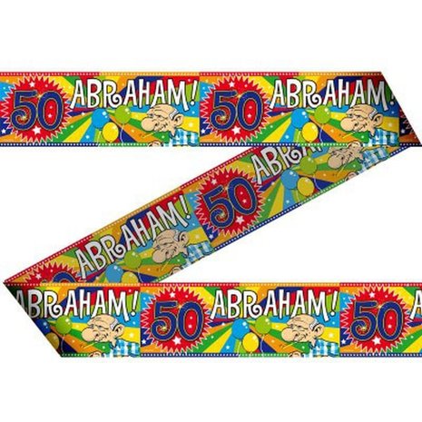 Barrier tape Abraham!