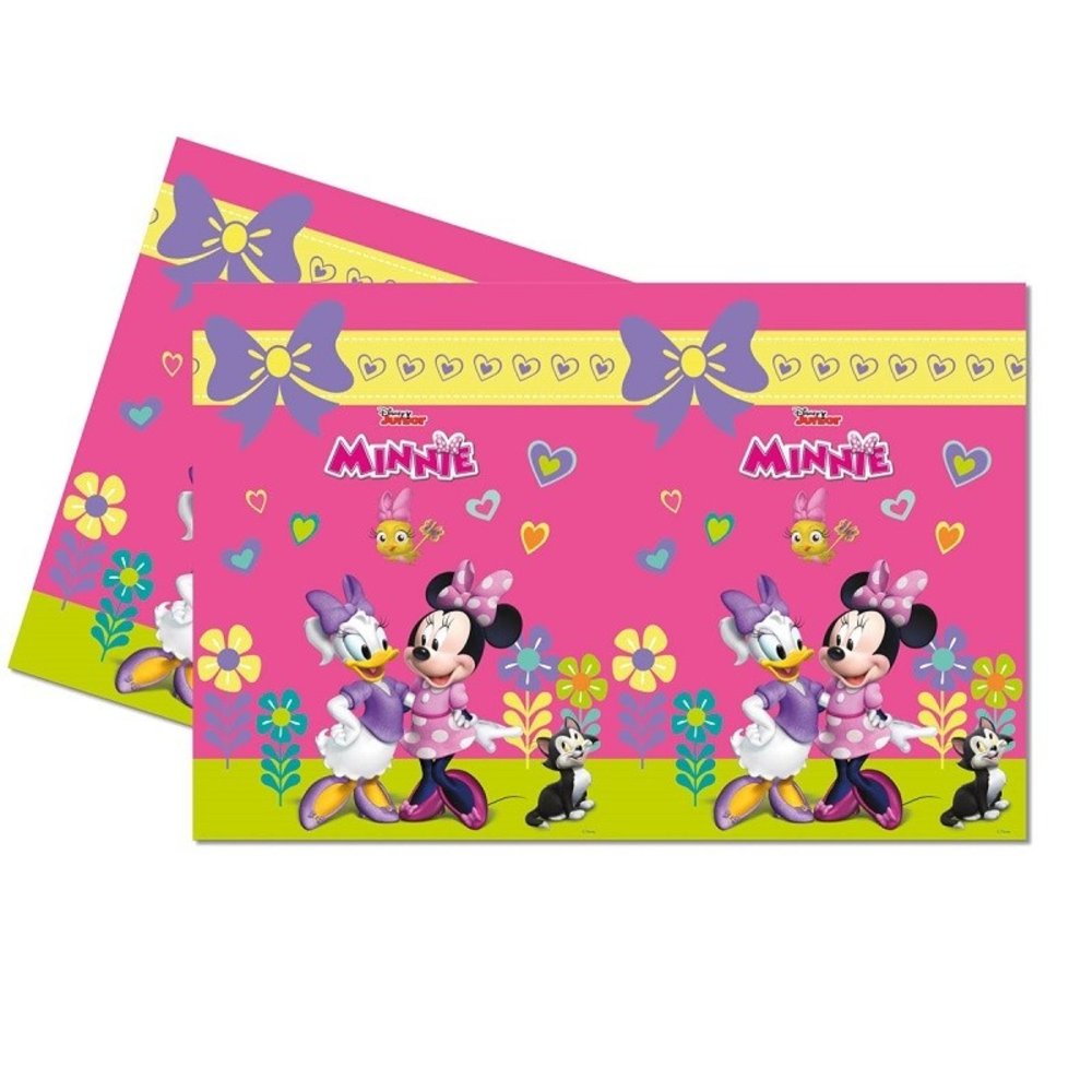 Procos Party Minnie Mouse "Happy Helpers" Tafelkleed 120x180cm | per stuk Procos Party Minnie Mouse "Happy Helpers" Tafelkleed 120x180cm | per stuk