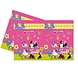 Procos Party Tafelkleed Minnie Mouse lime-roze Procos Party Tafelkleed Minnie Mouse lime-roze