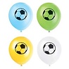 Unique Party Voetbal Ballonnen Gekleurd 30cm | 8 stuks Unique Party Voetbal Ballonnen Gekleurd 30cm | 8 stuks