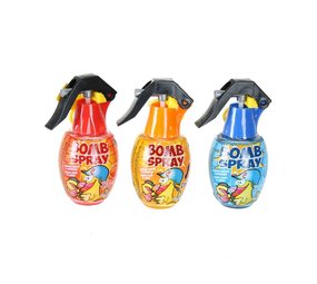 Candy spray bomb