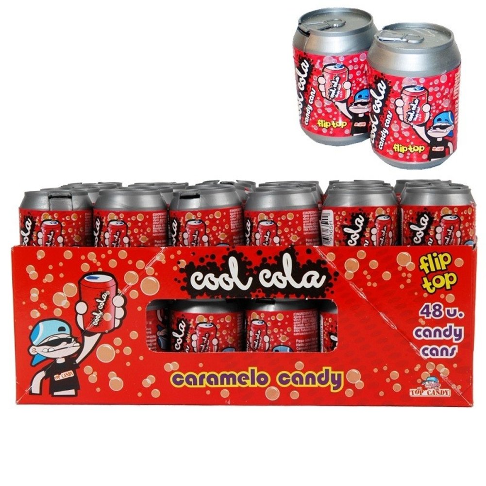 Snoep in Cola blik | per stuk Snoep in Cola blik | per stuk