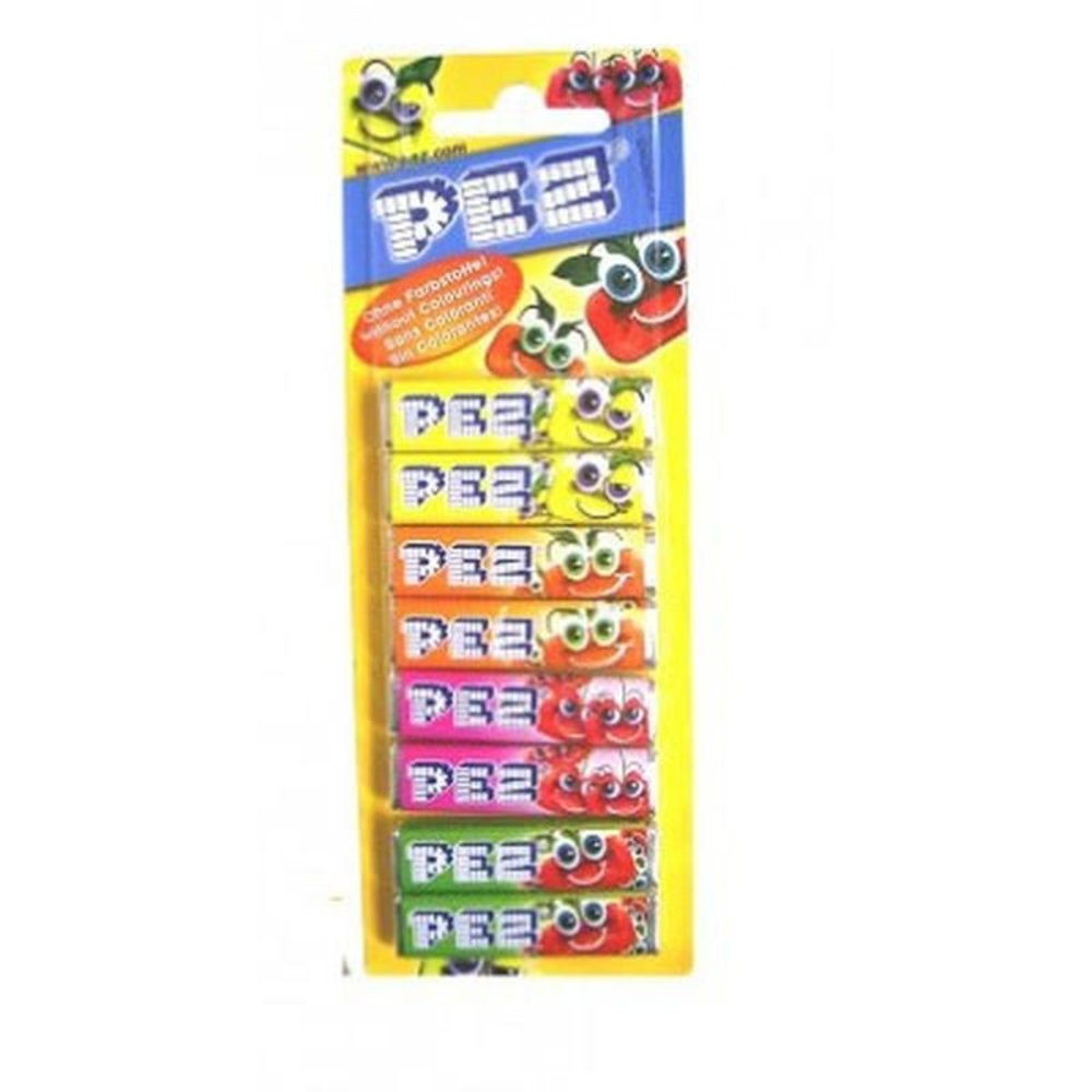 Pez Garniture aux fruits Pez | 6 pièces