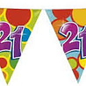 Vlaggenlijn 21 jaar Party | 6 meter