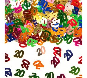 Folat Confetti 20 jaar | 14 gram Folat Confetti 20 jaar | 14 gram