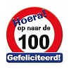 Paper Dreams Door Sign On to 100 Traffic Sign 50cm | per piece Paper Dreams Door Sign On to 100 Traffic Sign 50cm | per piece