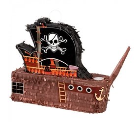 Boland Piratenschip 3D Pinata 59x44x15cm | per stuk Boland Piratenschip 3D Pinata 59x44x15cm | per stuk