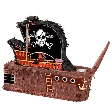 Boland Pirate Ship 3D Pinata 59x44x15cm | per piece