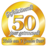 Paper Dreams Plaque commémorative pour 50 ans de mariage Paper Dreams Plaque commémorative pour 50 ans de mariage