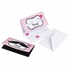 Amscan Invitation Moustache Pink 8 pieces