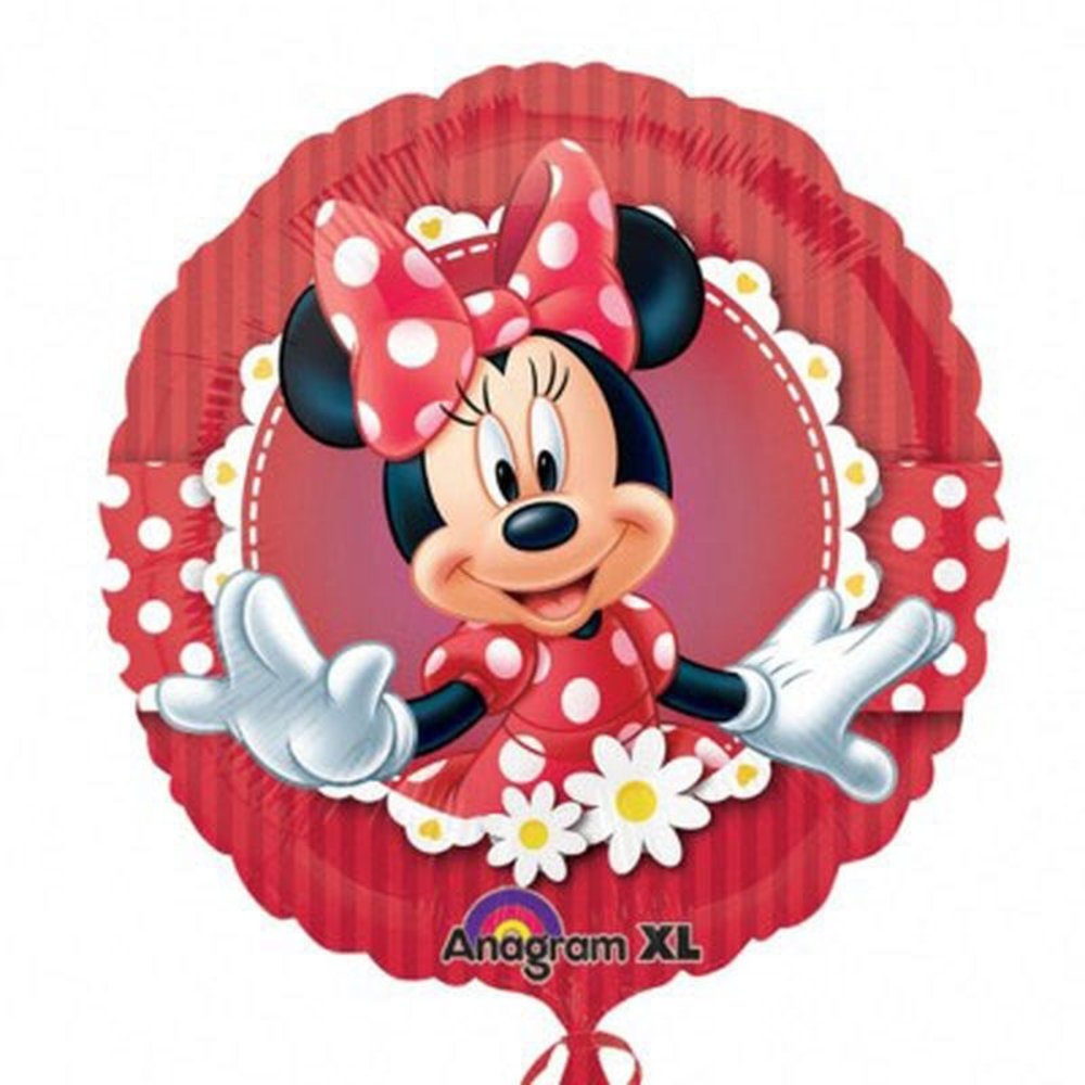 Anagram Minnie Maus „Verrückt nach Minnie“ Folienballon 43 cm | pro Stück