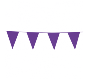 Paper Dreams Purple Flag Garland | 10 meters Paper Dreams Purple Flag Garland | 10 meters