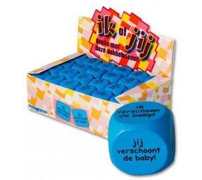 Paper Dreams Du änderst die Babywürfel Blau 2 cm | pro Stück