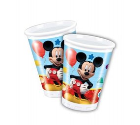 Procos Party Beker Mickey Mouse Clubhouse | 8 stuks Procos Party Beker Mickey Mouse Clubhouse | 8 stuks