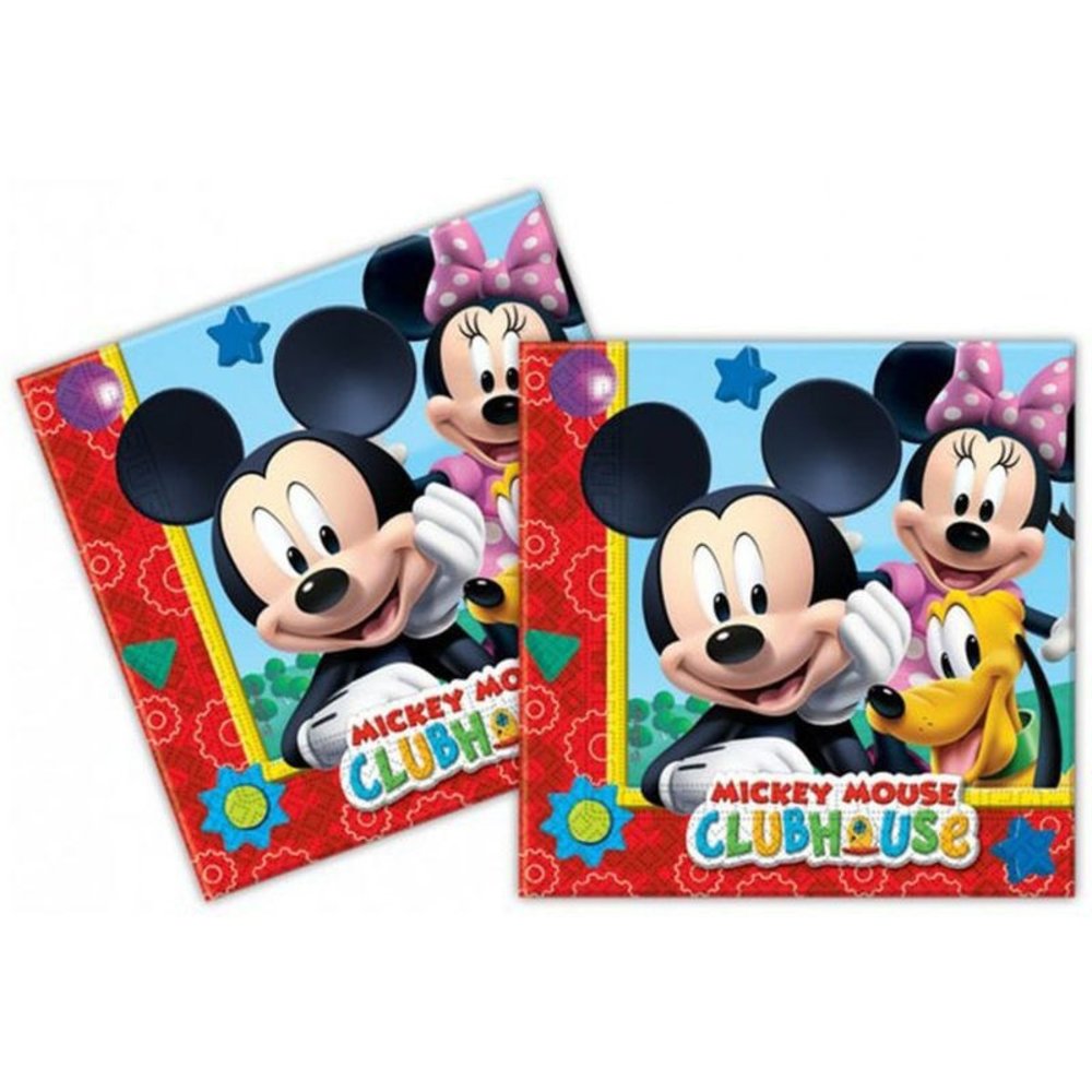 Serviettes Mickey Mouse Clubhouse | 20 pièces