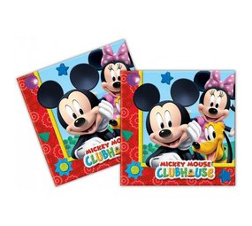Serviettes Mickey Mouse Clubhouse | 20 pièces Serviettes Mickey Mouse Clubhouse | 20 pièces