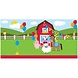 Creative Converting Farm Animals Tablecloth 137x274cm | per piece