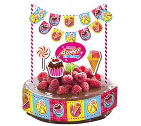 Folat Décoration de gâteau - Fête de la crème glacée