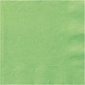 Unique Party Serviettes vert citron 33 x 33 cm | 20 pièces