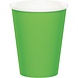 Unique Party Limettengrüne Becher 270 ml | 14 Stück