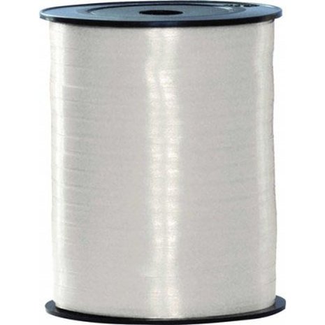 WeFiesta Weißes Band 500 m x 5 mm