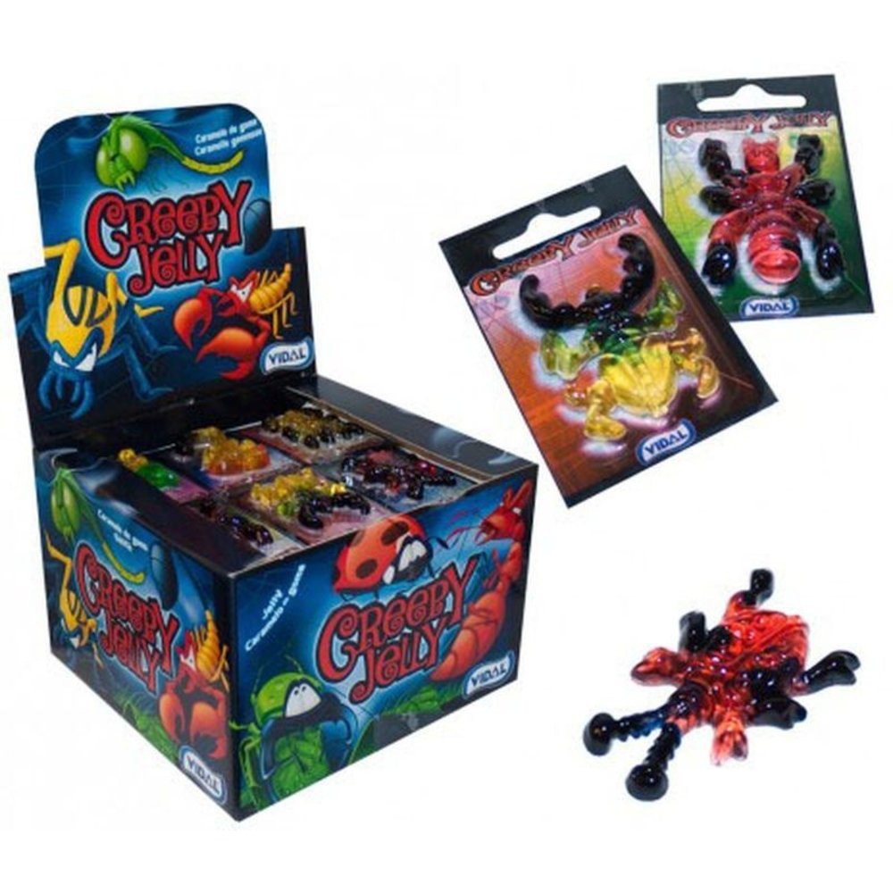 Vidal Jelly Creepy snoep | 6 stuks Vidal Jelly Creepy snoep | 6 stuks