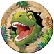 Creative Converting Plaques Dino Blast 23 cm | 8 pièces