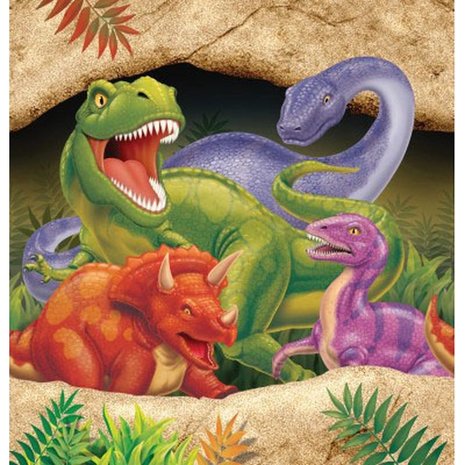 Creative Converting Nappe Dino Blast 137 x 274 cm | à l'unité