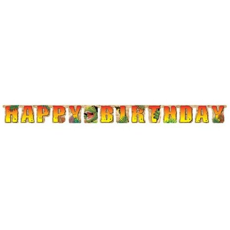 Creative Converting Dino Blast Letter Garland 220cm | per piece