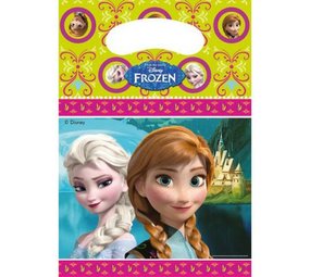 Procos Party Frozen Uitdeelzakjes 18x24cm | 6 stuks Procos Party Frozen Uitdeelzakjes 18x24cm | 6 stuks