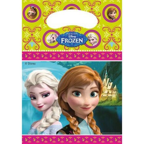 Procos Party Frozen Party Bags 18x24cm | 6 pieces